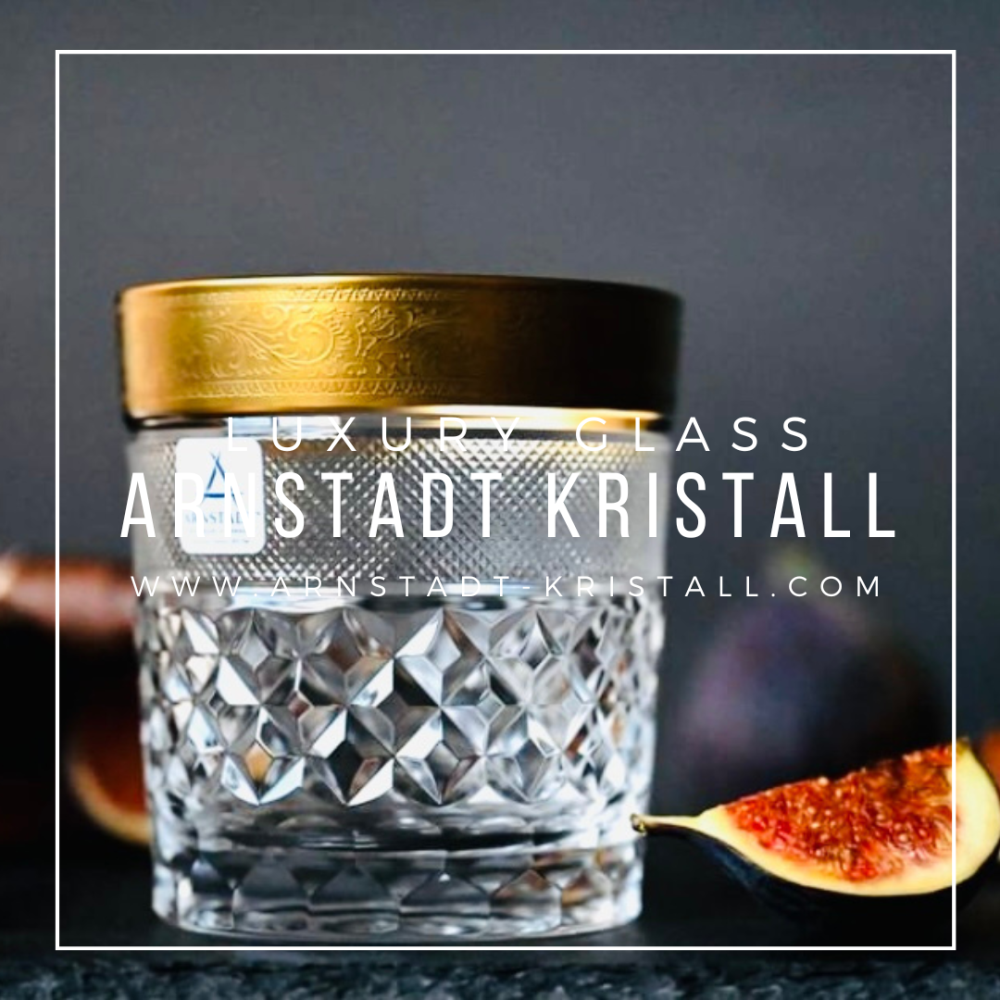 Whiskyglas Kristall Rococo clear (9,3 cm)