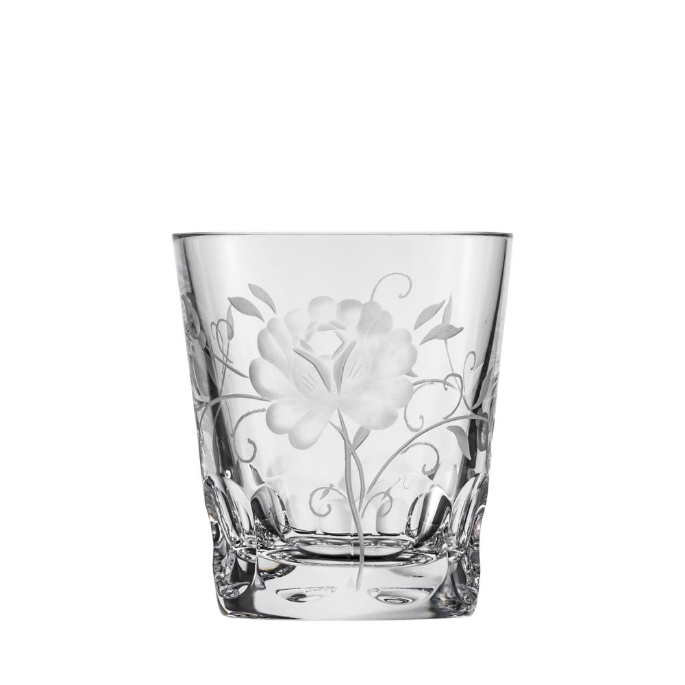 Trinkglas Kristallglas Rose clear (8,5 cm)