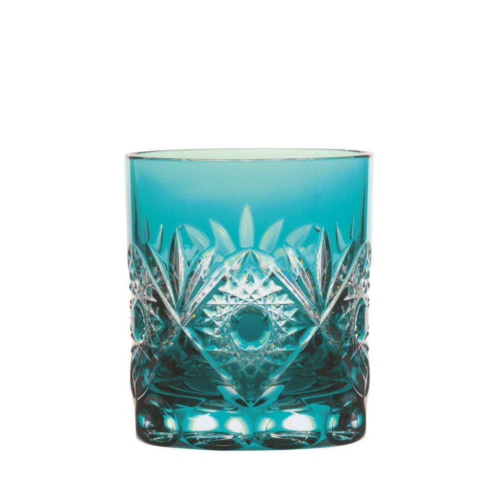 Whiskyglas Kristall Santra azur (9 cm)