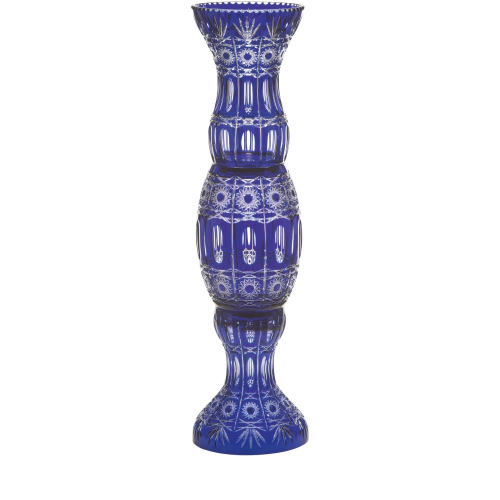 Bodenvase Kristall Dresden kobalt (112 cm)